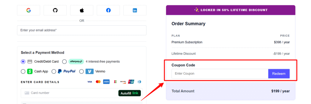Educative Coupon Section